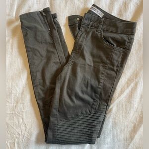Zara Basics Moto Skinny Jean